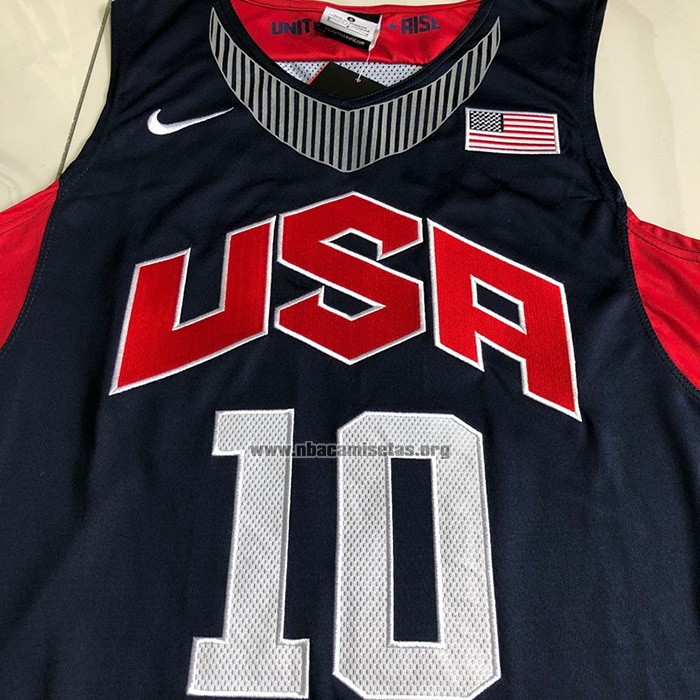 Camiseta USA 2012 Kobe Bryant NO 10 Azul